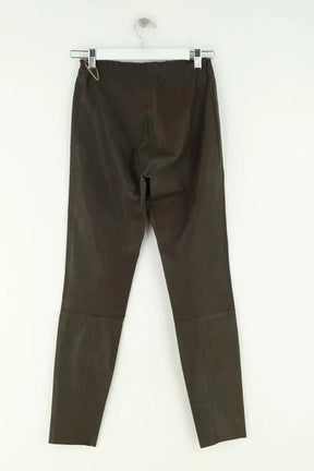 Legging Stouls Kaki en Cuir