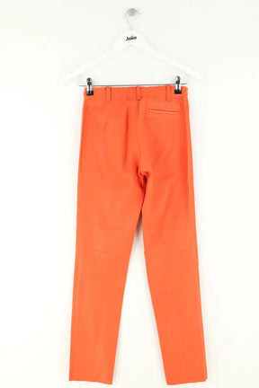 Legging Stouls Orange en Cuir