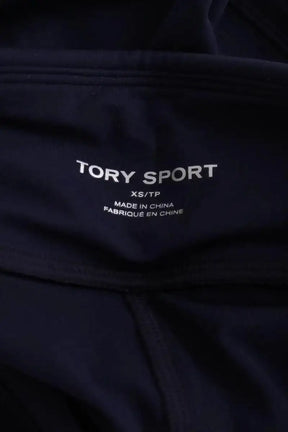 Legging Tory Burch Bleu en Synthétique
