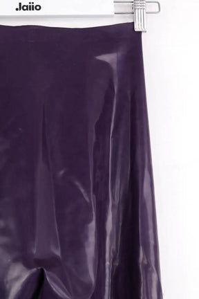 Legging Yves Saint Laurent Violet en Synthétique