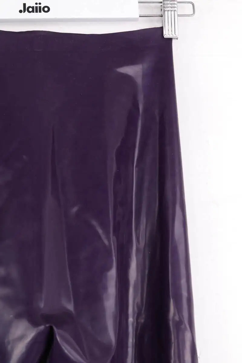 Legging Yves Saint Laurent Violet en Synthétique