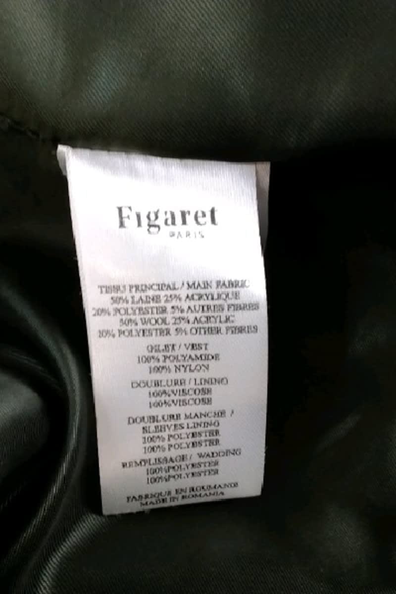Manteau Figaret  Marine
