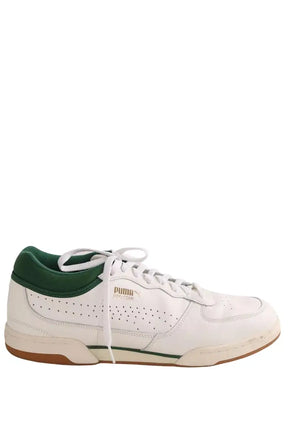 Baskets basses Puma Blanc en Cuir, taille 45 - Seconde Main
