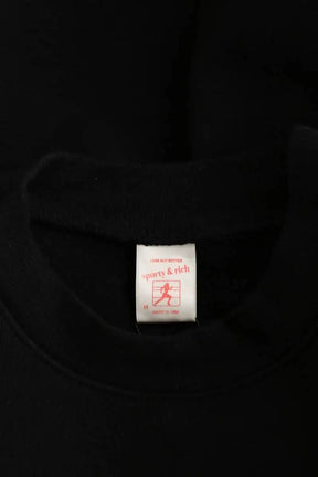 Sweatshirt Sporty & Rich  Noir