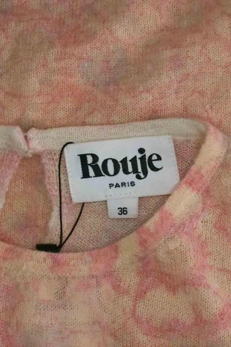 Robe Rouje Rose en Synthétique
