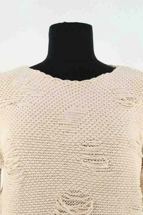Pull Ba&Sh Ecru en Coton