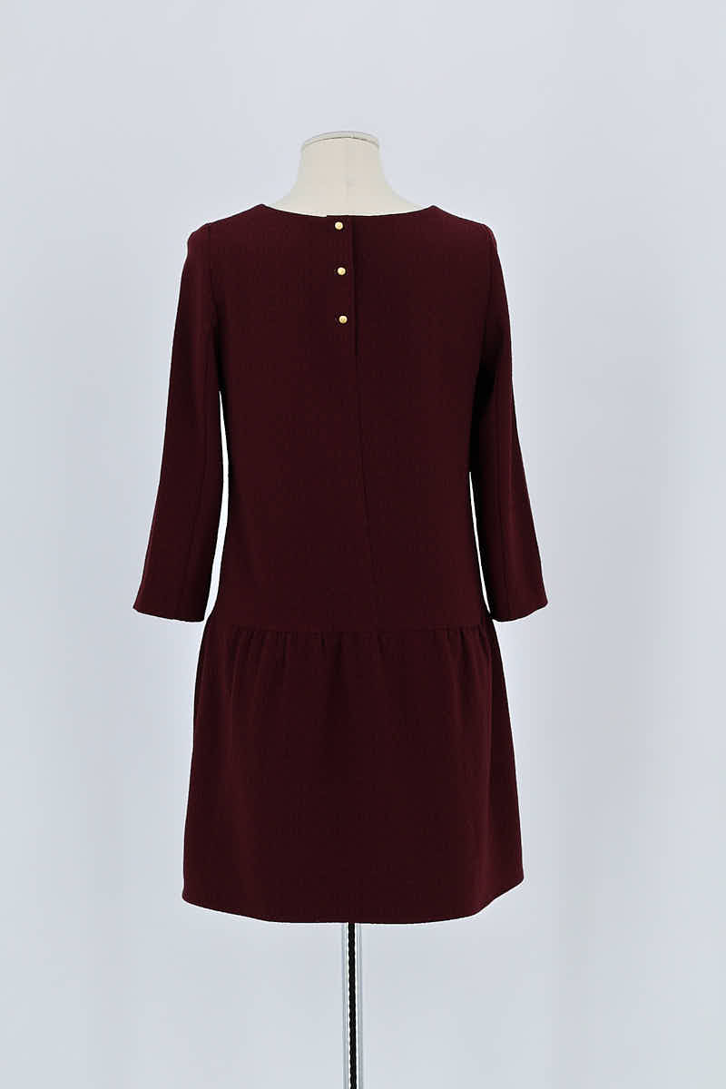 Robe Sézane  Bordeaux
