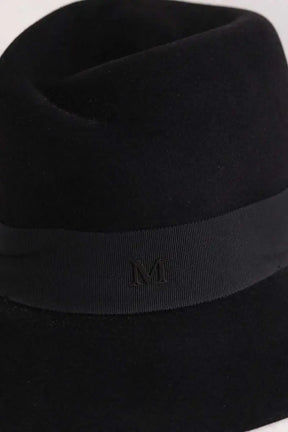 Panama Maison Michel Noir en Laine