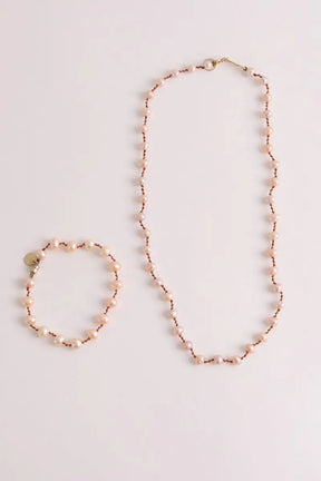 Lot de bijoux IVARENE Bird Ecru en Perle