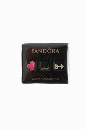 Lot de médaillons Pandora Argent en Acier