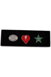 Lot de trois pins Zadig & Voltaire Multicolore en Acier - Seconde Main