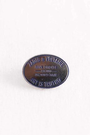 Lot de trois pins Zadig & Voltaire Multicolore en Acier