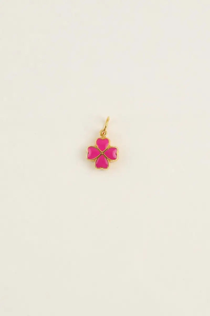 Lot pendentifs Les Breloquines Rose en Plaqué or