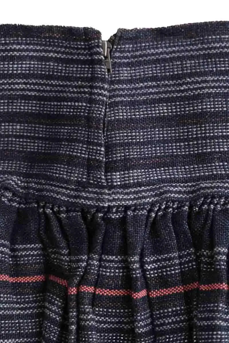 Mini jupe Isabel Marant Gris en Lin