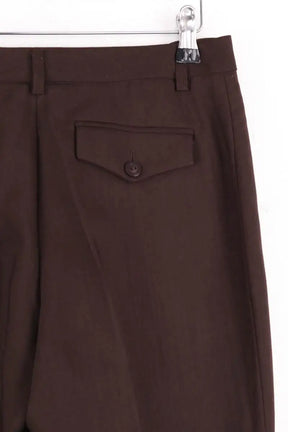 Pantalon Tara Jarmon Marron en Laine
