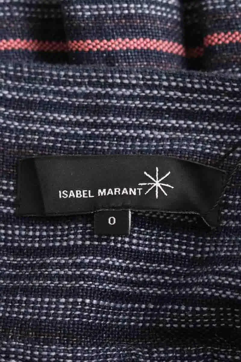 Mini jupe Isabel Marant Gris en Lin