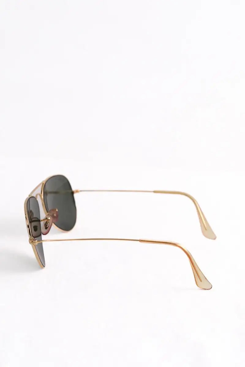 Lunettes d'aviateur Ray-Ban Noir en Métal
