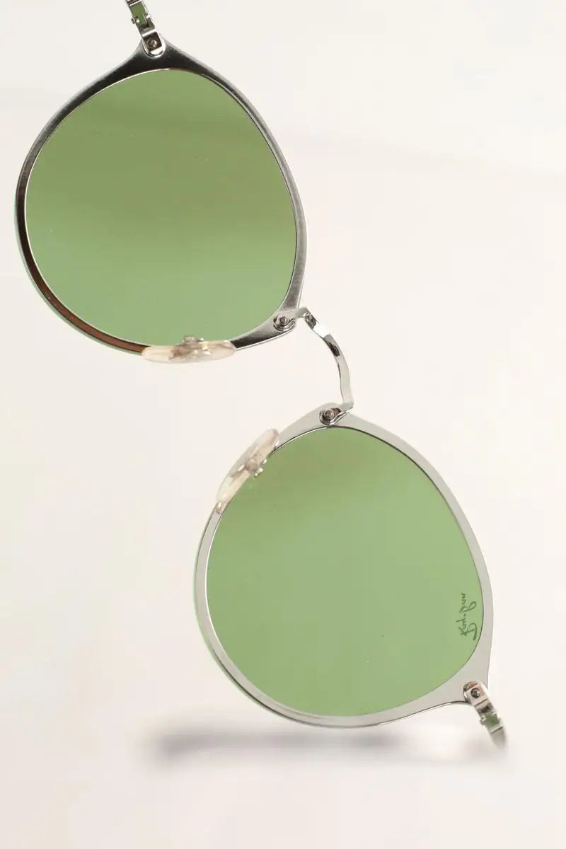 Lunettes d'aviateur Ray-Ban Vert en Plastique