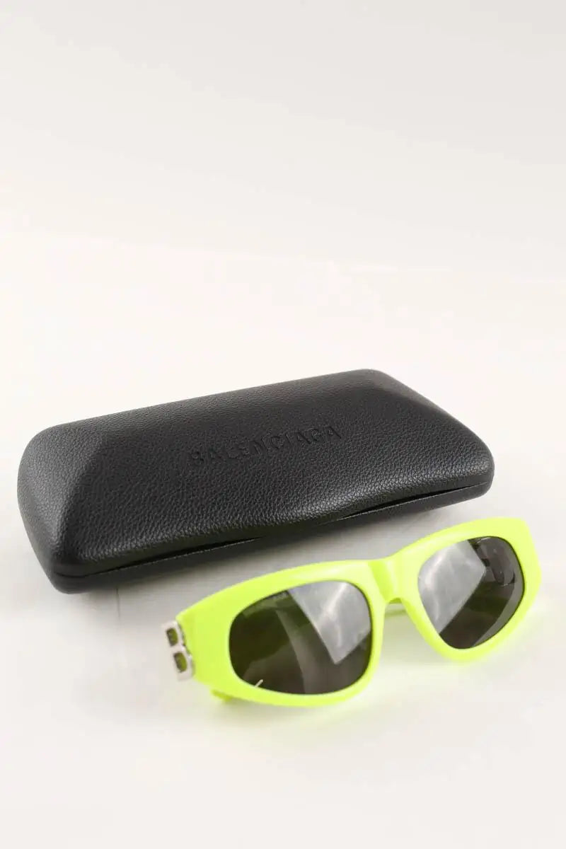 Lunettes de protection Balenciaga Vert en Plastique