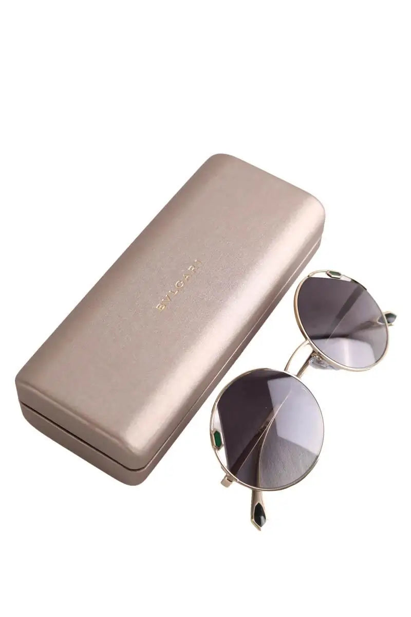 Lunettes de protection Bulgari Gris en Métal