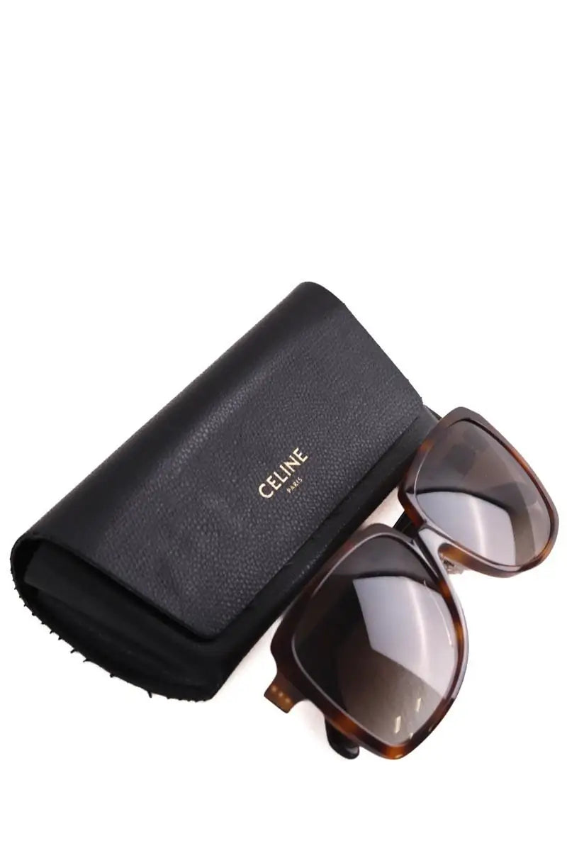 Lunettes de protection Celine Marron en Plastique