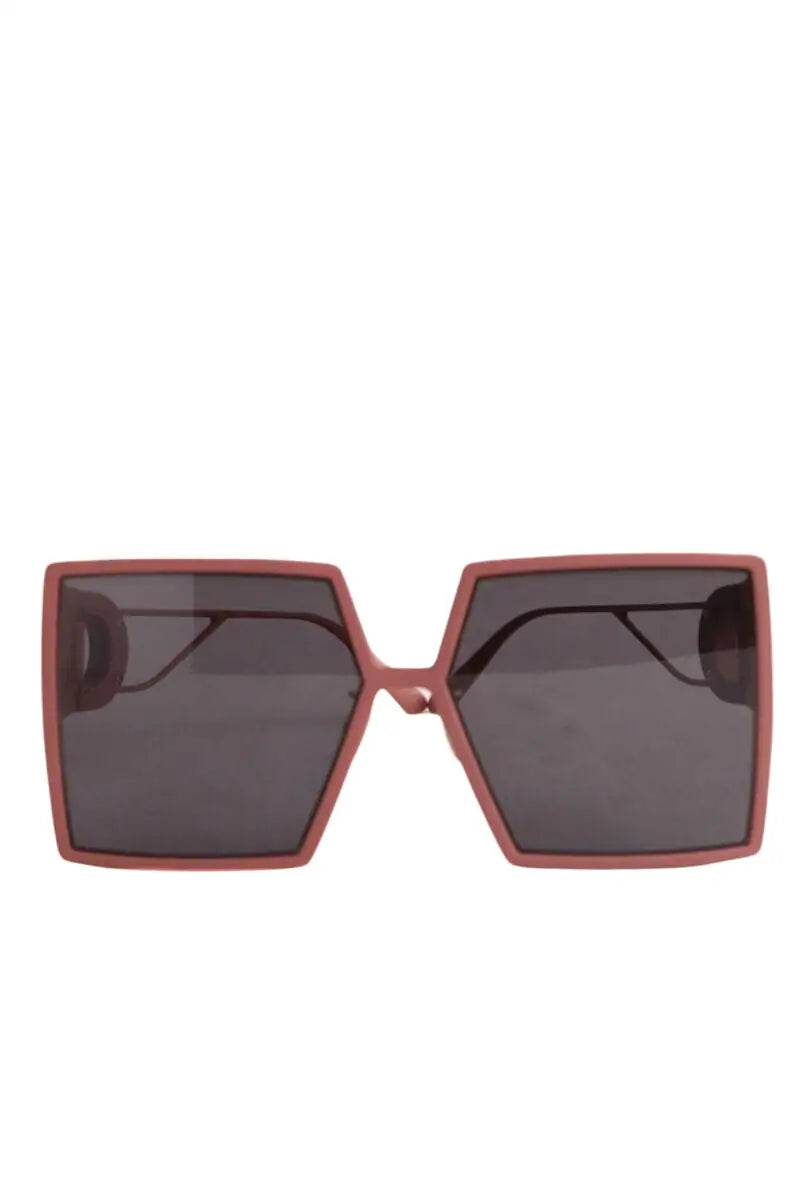Lunettes de protection Dior 30Montaigne Rose en Plastique - Seconde Main