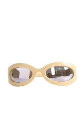 Lunettes de protection Gucci Jaune en Plastique - Seconde Main