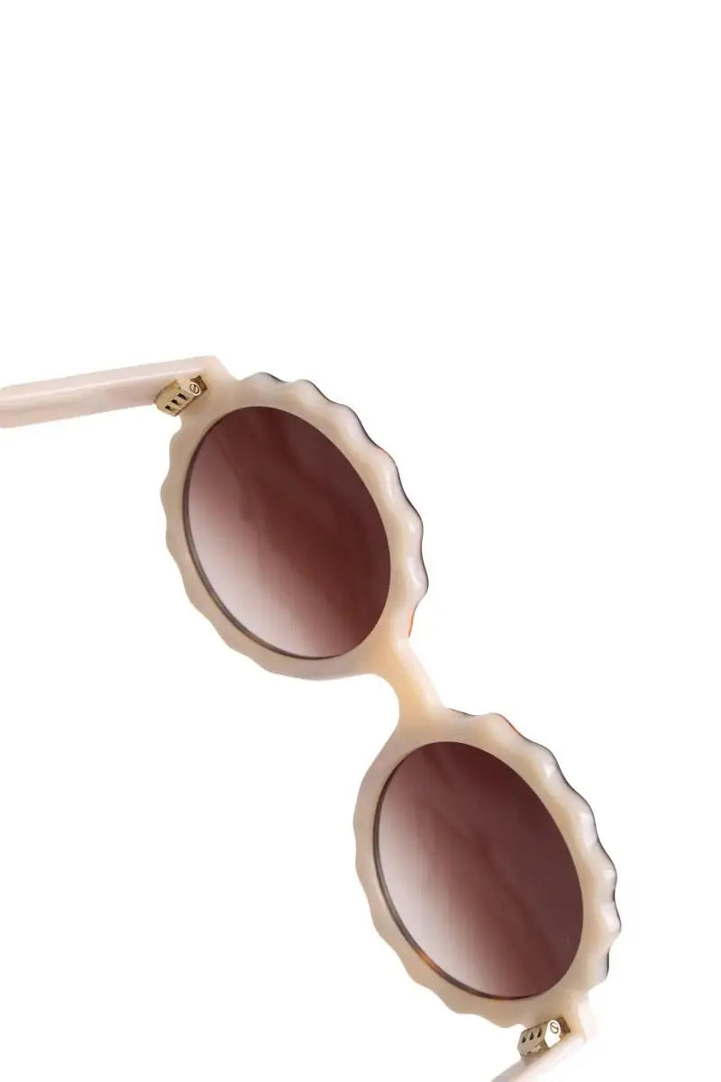 Lunettes de protection Jimmy Fairly Beige en Plastique