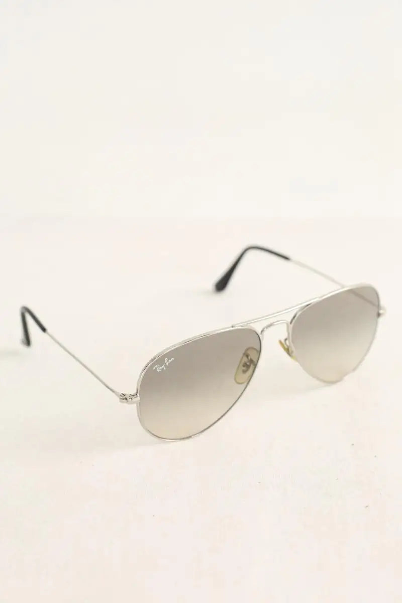 Lunettes de protection Ray-Ban Aviator Argent en Métal