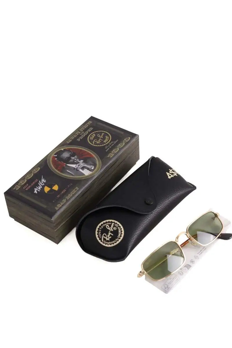 Lunettes de protection Ray-Ban Doré en Métal