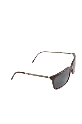 Lunettes de soleil Burberry Bordeaux en Plastique