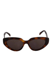 Lunettes de soleil Celine Marron en Plastique - Seconde Main