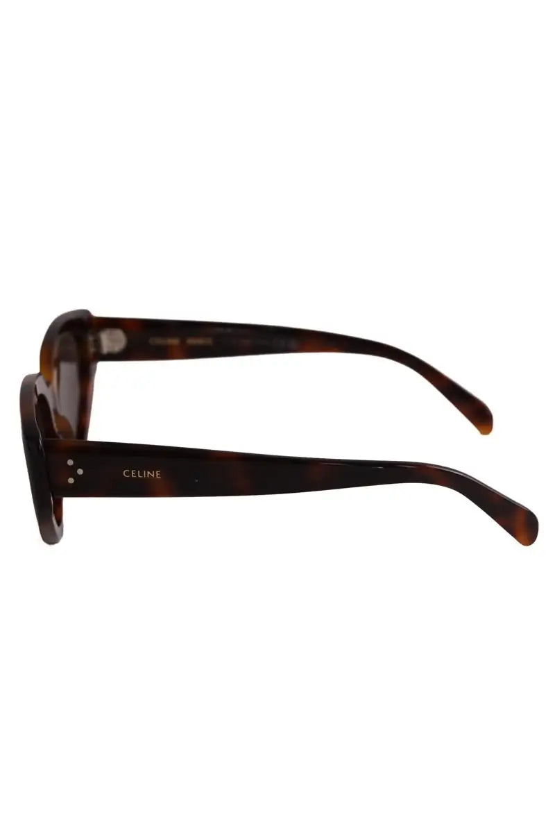 Lunettes de soleil Celine Marron en Plastique