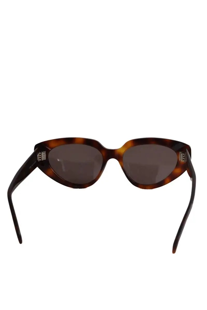 Lunettes de soleil Celine Marron en Plastique