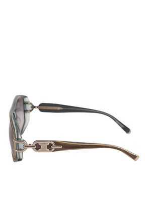 Lunettes de soleil Celine Marron en Plastique