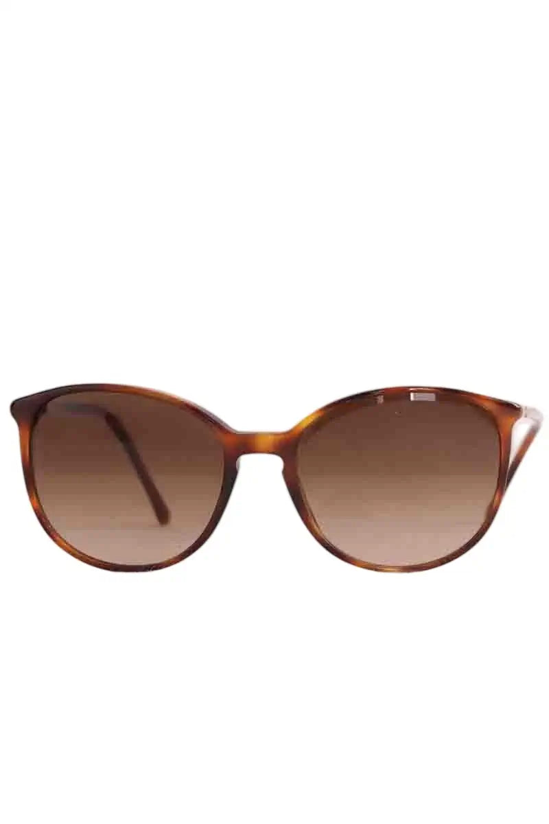 Lunettes de soleil Chanel Marron en Plastique - Seconde Main