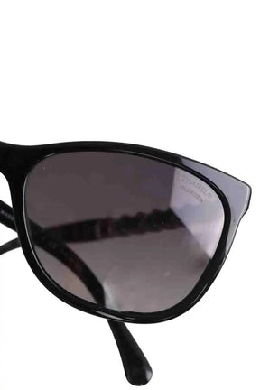 Lunettes de soleil Chanel Noir en Plastique