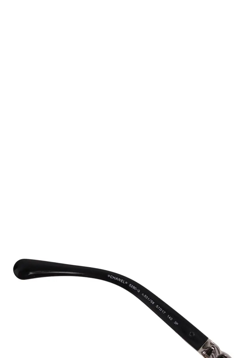 Lunettes de soleil Chanel Noir en Plastique