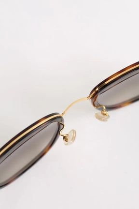 Lunettes de soleil Charles & Keith Marron en Plastique