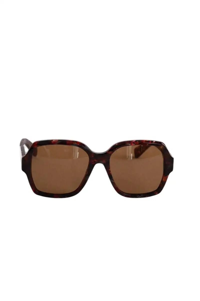 Lunettes de soleil Chloé Marron en Plastique - Seconde Main