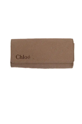 Lunettes de soleil Chloé Marron en Plastique