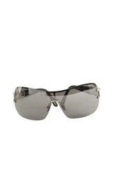 Lunettes de soleil Chopard Anthracite en Plastique - Seconde Main