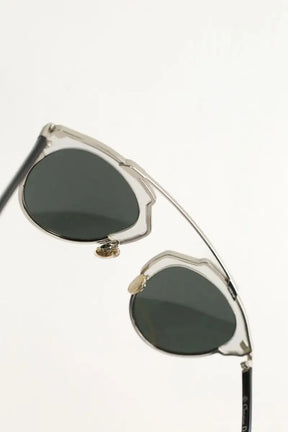Lunettes de soleil Dior Argent en Métal