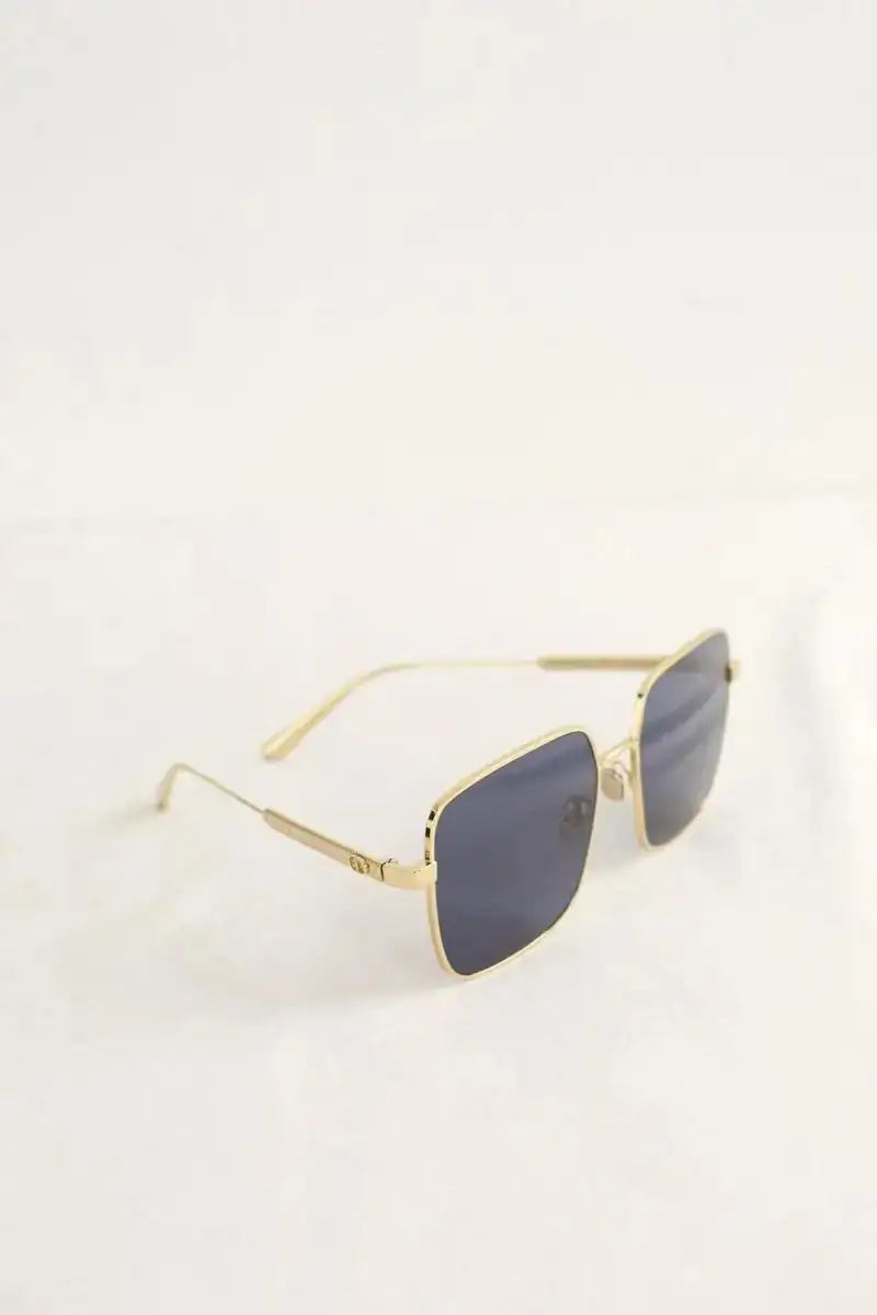 Lunettes de soleil Dior Doré en Métal