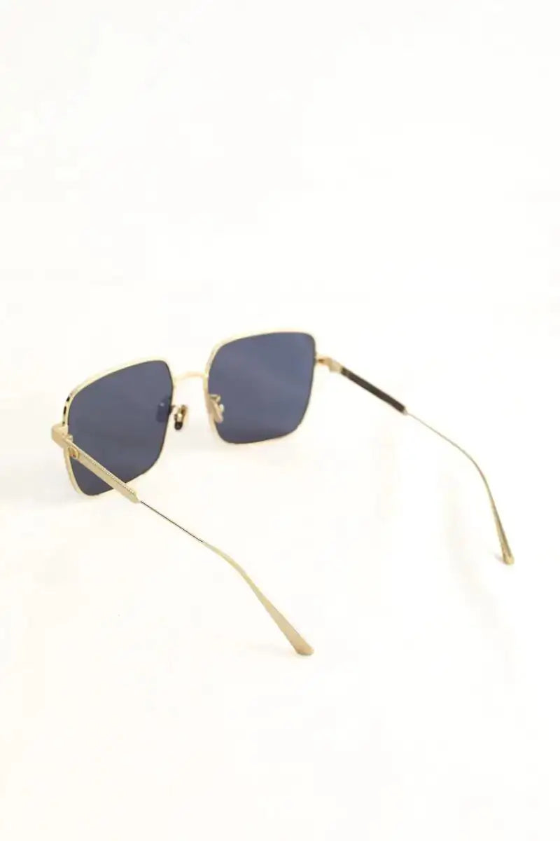 Lunettes de soleil Dior Doré en Métal