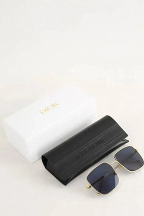 Lunettes de soleil Dior Doré en Métal
