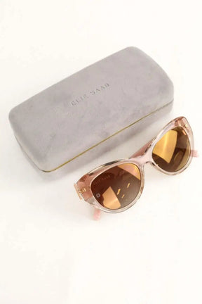 Lunettes de soleil Elie Saab ES 067/S Rose en Plastique