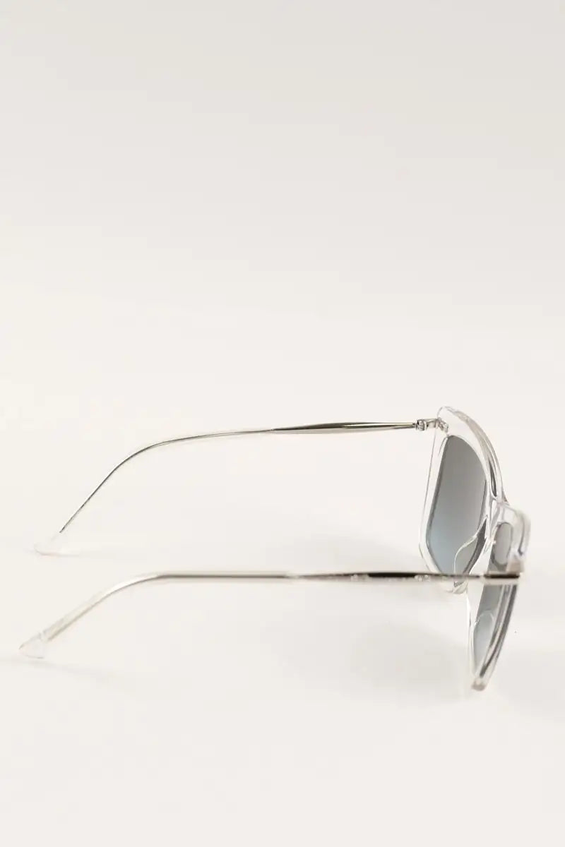 Lunettes de soleil Jimmy Choo Blanc en Plastique