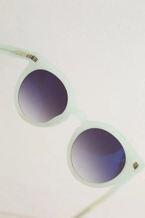 Lunettes de soleil Jimmy Fairly Bleu en Plastique