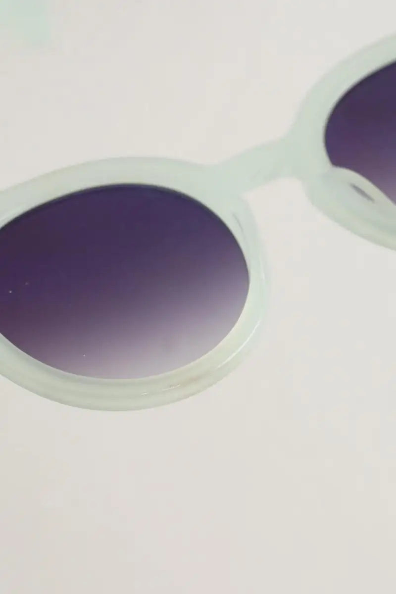 Lunettes de soleil Jimmy Fairly Bleu en Plastique